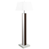 Elena - Square Tapered Mirrored Lamp