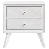 Janelle - 2-Drawer Nightstand - White