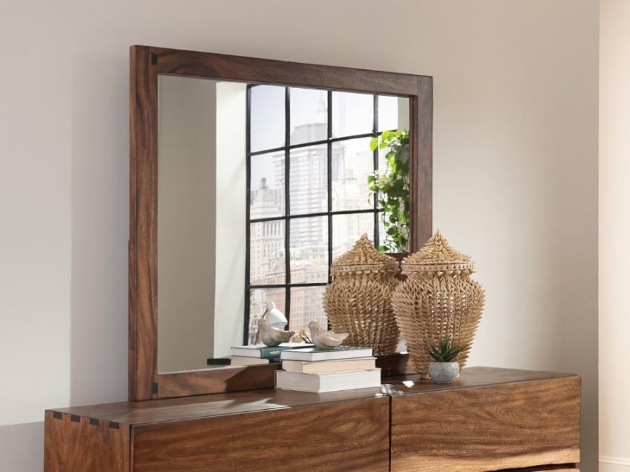 Winslow - Dresser Mirror - Smokey Walnut