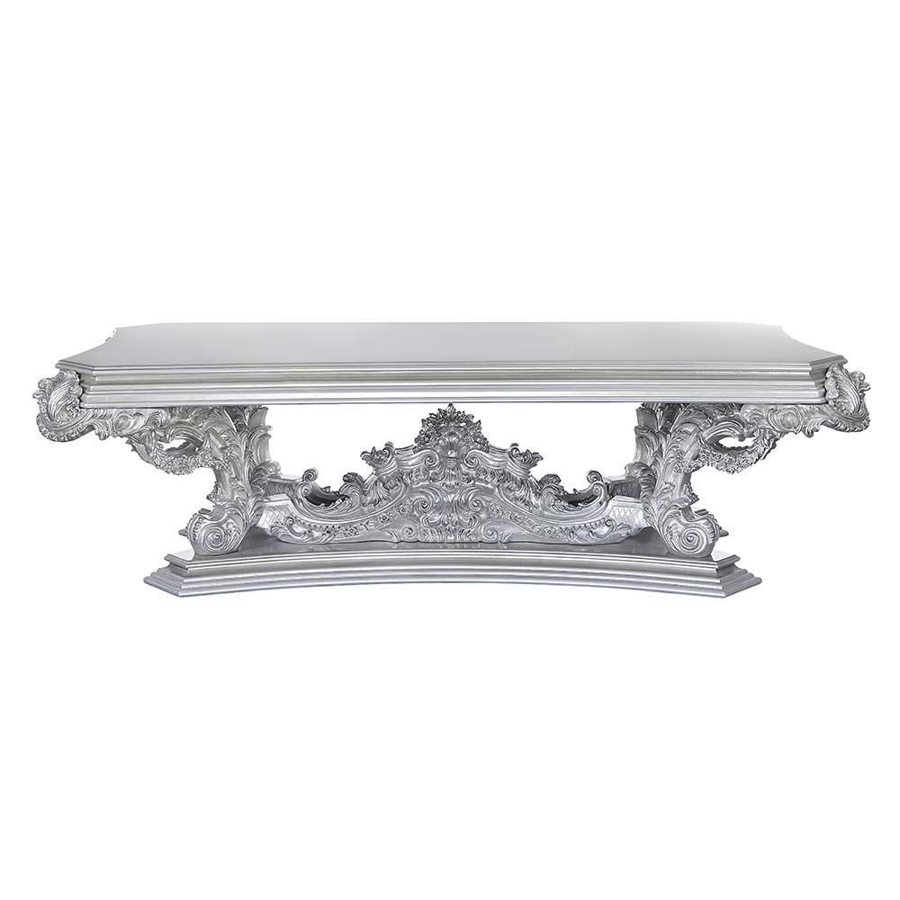 Valkyrie - Dining Table - Antique Platinum