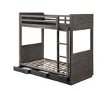 Estevon - Bunk Bed - Gray Oak Finish