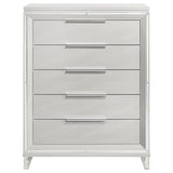 Marmore - 5-Drawer Bedroom Chest Of Drawers - White