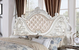 Esparanza - California King Bed - Pearl White