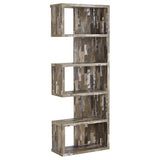 Joey - 5-tier Alternating Boxes Design Bookcase