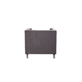 Hegio - Chair - Gray Velvet