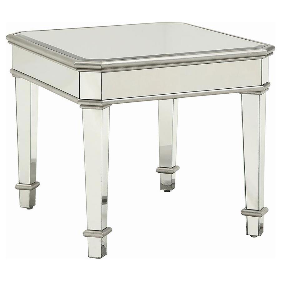 Eisley - End Table - Pearl Silver