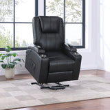 Armstrong - Upholstered Power Lift Massage Recliner