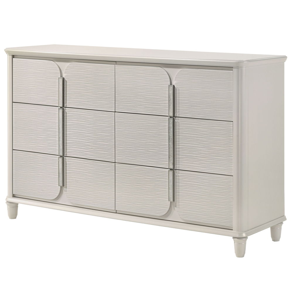 Laveda - Dresser - Pearl White Finish