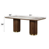 Willene - Dining Table With Ceramic Top