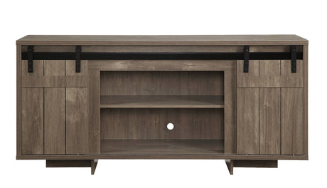 Bellarosa - TV Stand - Gray Washed