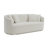 Odette - Sofa With 4 Pillows - Beige