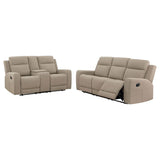 Brentwood - Upholstered Reclining Sofa Set