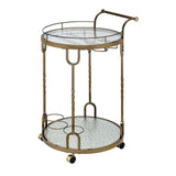 Vikki - Serving Cart - Gold