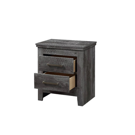 Vidalia - Nightstand - Rustic Gray Oak