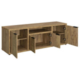 Tabby - 4 Door Engineered Wood TV Stand - Mango