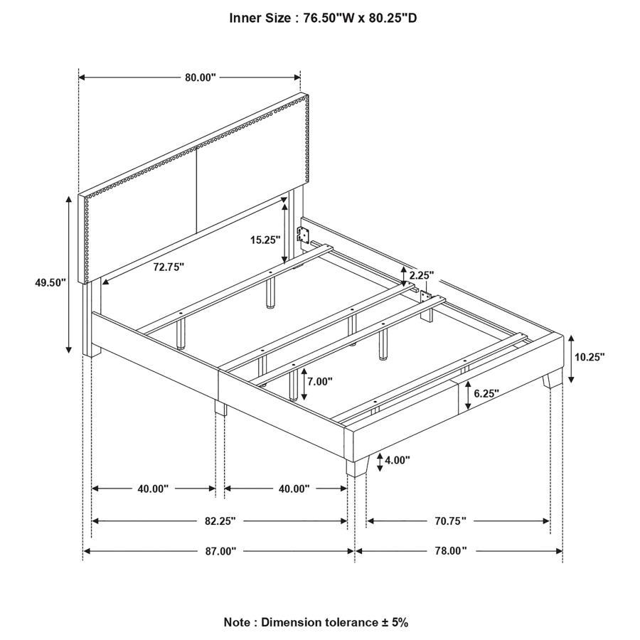 Boyd - Upholstered Panel Bed