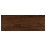 Finnick - Rectangular Pub Heigh Bar Table - Walnut