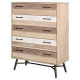 Marlow - 5-Drawer Bedroom Chest - Rough Sawn Multi