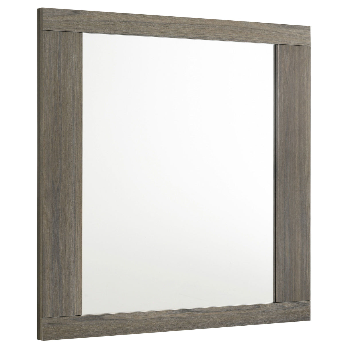 Fenwick - Dresser Mirror - - Gray Oak