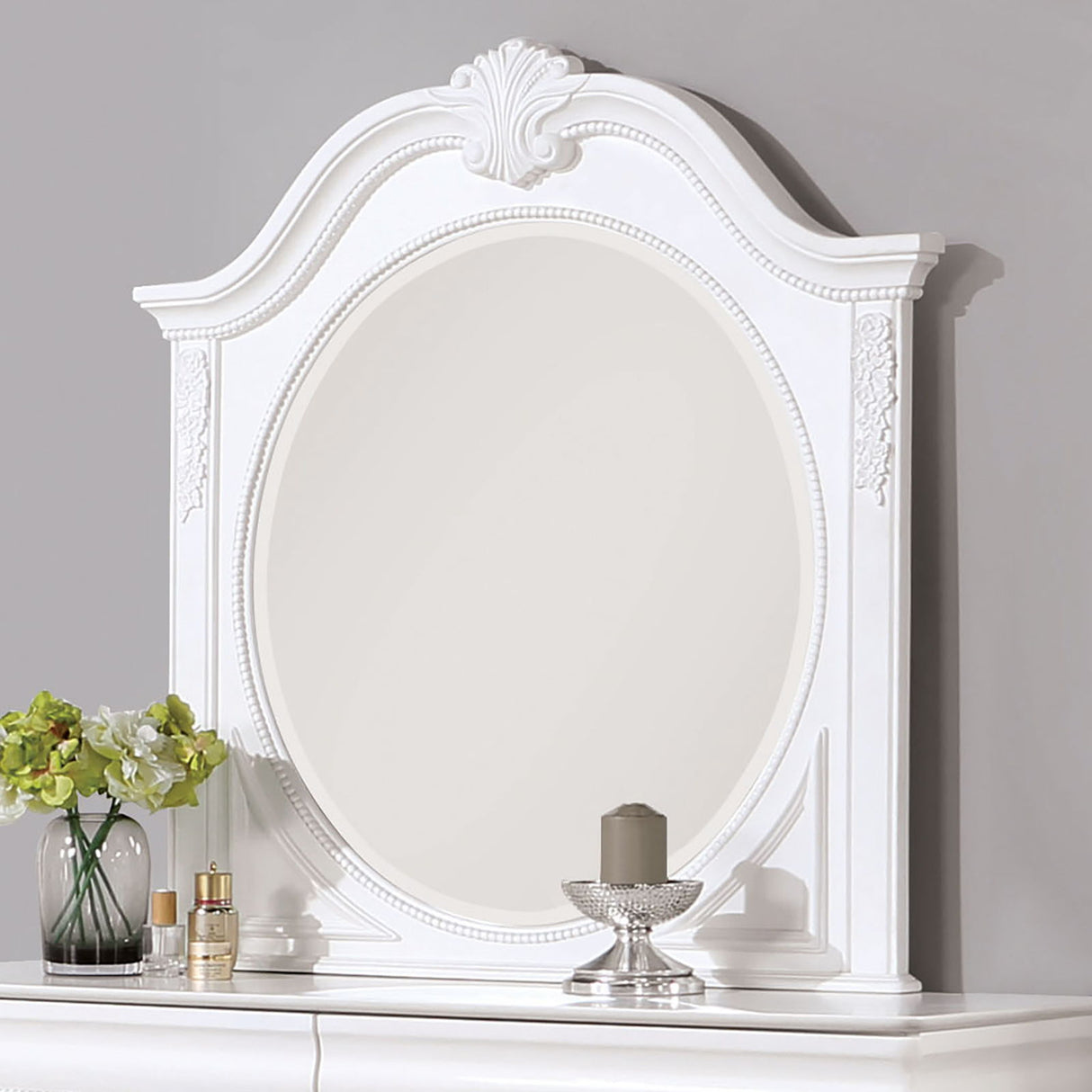 Alecia - Mirror - White