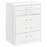 Danbury - 3-Drawer Makeup Vanity & Stool Set