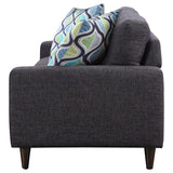 Watsonville - Upholstered Track Arm Tufted Sofa - Gray