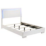 Felicity - Wood LED Panel Bed