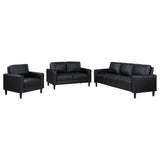 Ruth - Upholstered Track Arm Sofa Set