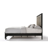 Ulrik - Eastern King Bed - Copper & Black