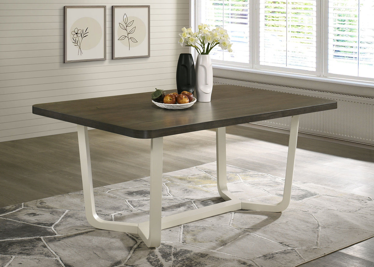 Biloxi - Rectangular Wood Dining Table - Grayish Brown