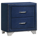 Melody - 2-Drawer Upholstered Nightstand