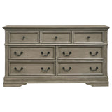 Manchester - 7-Drawer Dresser - Wheat Brown