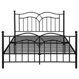 Klossen - Metal Queen Open Frame Bed - Black