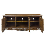 Latisha - TV Stand - Antique Oak Finish