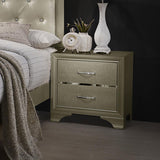 Beaumont - 2-Drawer Nightstand - Champagne