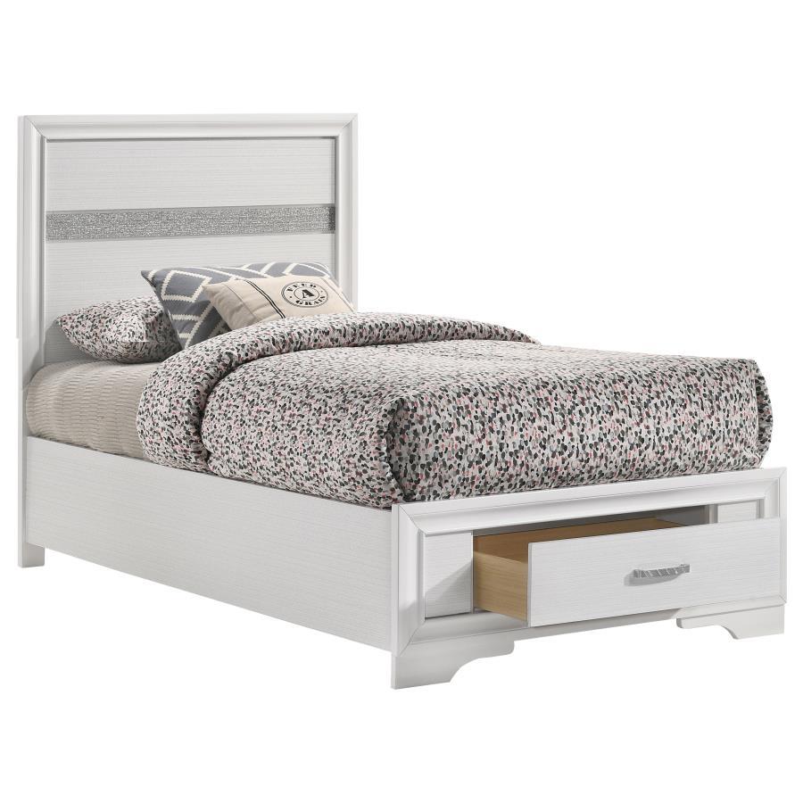 Miranda - Wood Storage Panel Bed