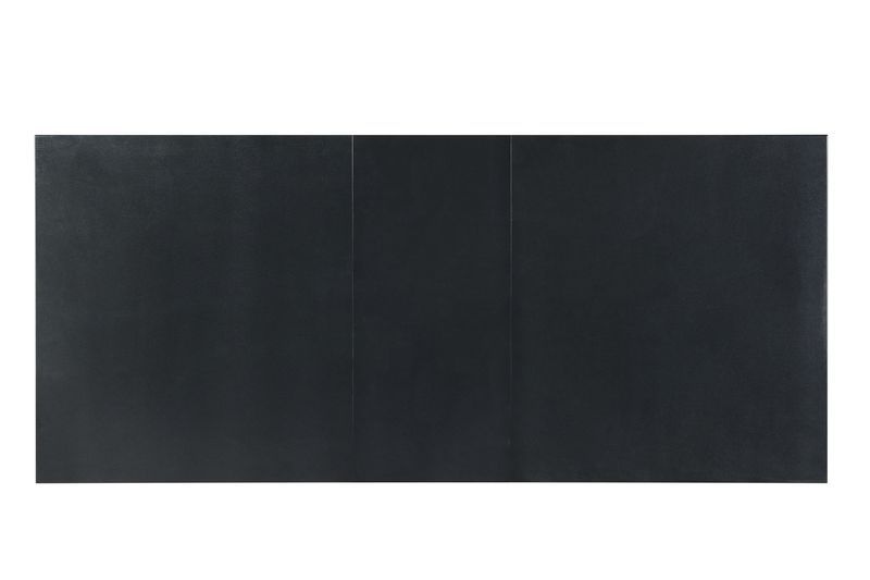 Varian II - Dining Table - Black & Sliver Finish