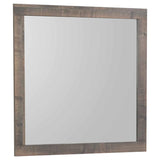 Frederick - Dresser Mirror - Weathered Oak