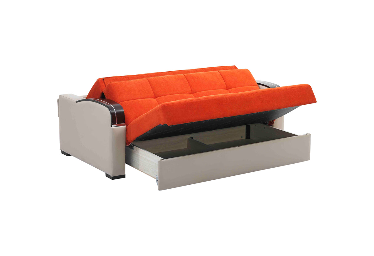 Ottomanson Sleep Plus - Upholstered Convertible Sofabed With Storage