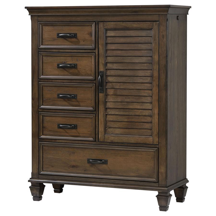 Franco - 5-Drawer Door Chest