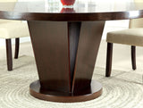 Cimma - Round Dining Table - Espresso