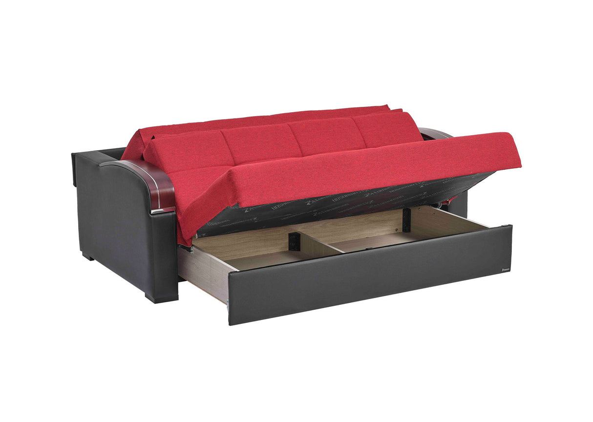 Ottomanson Sleep Plus - Upholstered Convertible Sofabed With Storage