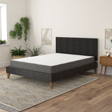 Split California King Memory Foam Mattress - White