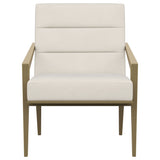 Kirra - Upholstered Metal Arm Accent Chair