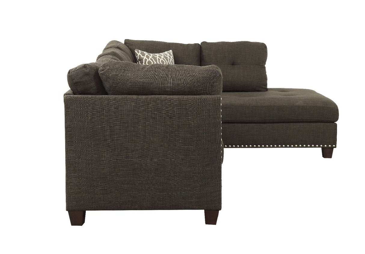 Laurissa - Sectional Sofa & Ottoman (2 Pillows)