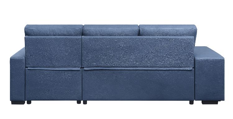 Strophios - Futon - Blue Fabric