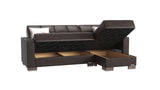 Ottomanson Armada - Upholstered Convertible Chaise Lounge With Storage - PU