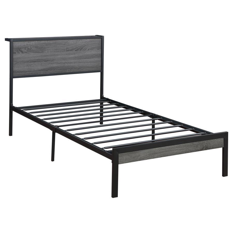 Ricky - Metal Panel Bed