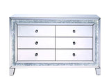 Noralie - Accent Table - Led, Mirrored & Faux Diamonds