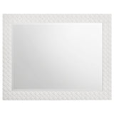 Ives - Dresser Mirror - White High Gloss